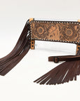 ADBGZ717 American Darling Hand Tooled Genuine Leather Women Bag Western Handbag Purse