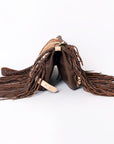 American Darling Crossbody Hair on Genuine Leather Western Women Bag | Handbag Purse for Cute