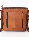 American Darling Hair On Genuine Leather Women Bag Western Handbag Purse