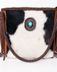 American Darling Hair On Genuine Leather Women Bag Western Handbag Purse