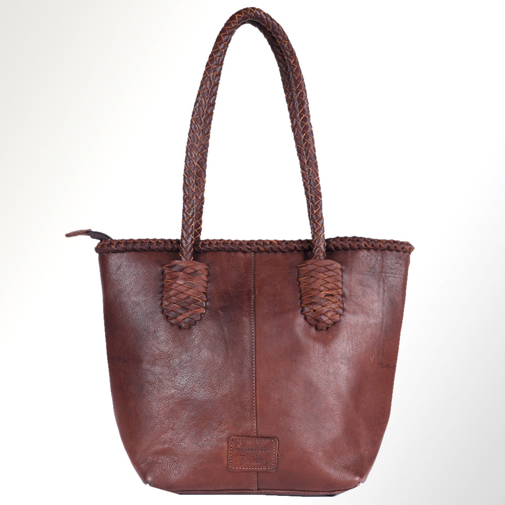 American Darling Hair On Genuine Leather Women Bag Western Handbag Purse
