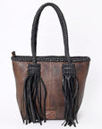 American Darling Hair On Genuine Leather Women Bag Western Handbag Purse