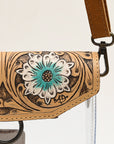 American Darling ADBGZ720 Clear Bag Hand Tooled Genuine Leather Women Bag Western Handbag Purse