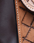 Hilason Western Horse Leather Saddle Bag Heavyduty Traditional Trail Ride