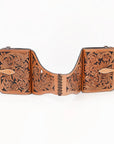 Hilason Western Horse Leather Saddle Bag Heavyduty Traditional Trail Ride