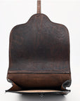 Hilason Western Horse Leather Saddle Bag Heavyduty Traditional Trail Ride