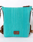 American Darling Saddle Blanket Genuine Leather Women Bag Western Handbag Purse