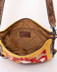 American Darling Saddle Blanket Genuine Leather Women Bag Western Handbag Purse