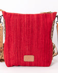 American Darling Saddle Blanket Genuine Leather Women Bag Western Handbag Purse
