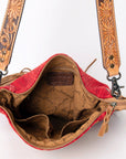 American Darling Saddle Blanket Genuine Leather Women Bag Western Handbag Purse