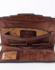 American Darling Hand Tooled Genuine Leather Women Bag Western Handbag Purse