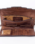 American Darling Hand Tooled Genuine Leather Women Bag Western Handbag Purse
