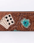 American Darling Clutch Hand Tooled Genuine Leather Women Bag Western Handbag Purse