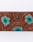 American Darling Clutch Hand Tooled Genuine Leather Women Bag Western Handbag Purse