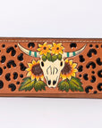 American Darling Clutch Hand Tooled Genuine Leather Women Bag Western Handbag Purse