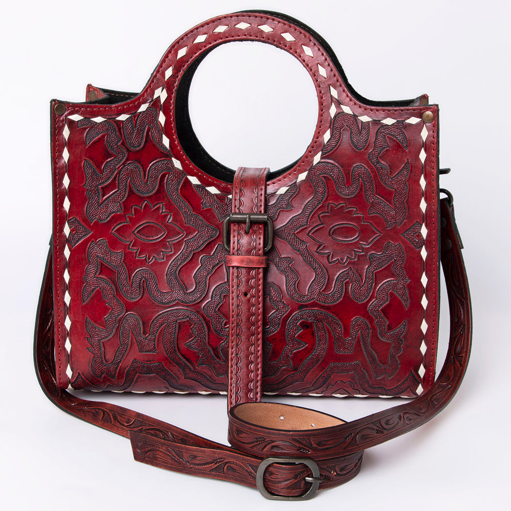 American Darling Tote Hand Tooled Genuine Leather Western Women Bag Handbag Purse | Western Tote Bag | Travel Tote Bags | College Tote Bag | Casual Tote Bag