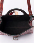 American Darling Tote Hand Tooled Genuine Leather Western Women Bag Handbag Purse | Western Tote Bag | Travel Tote Bags | College Tote Bag | Casual Tote Bag