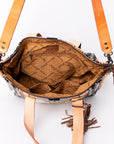 American Darling Tote Saddle Blanket Genuine Leather Women Bag Western Handbag Purse