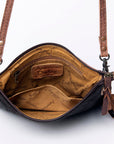 American Darling Small Crossbody Saddle Blanket Genuine Leather women bag western handbag purse