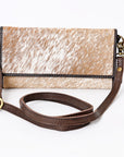 American Darling Hair On Genuine Leather Women Bag Western Handbag Purse