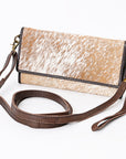 American Darling Hair On Genuine Leather Women Bag Western Handbag Purse
