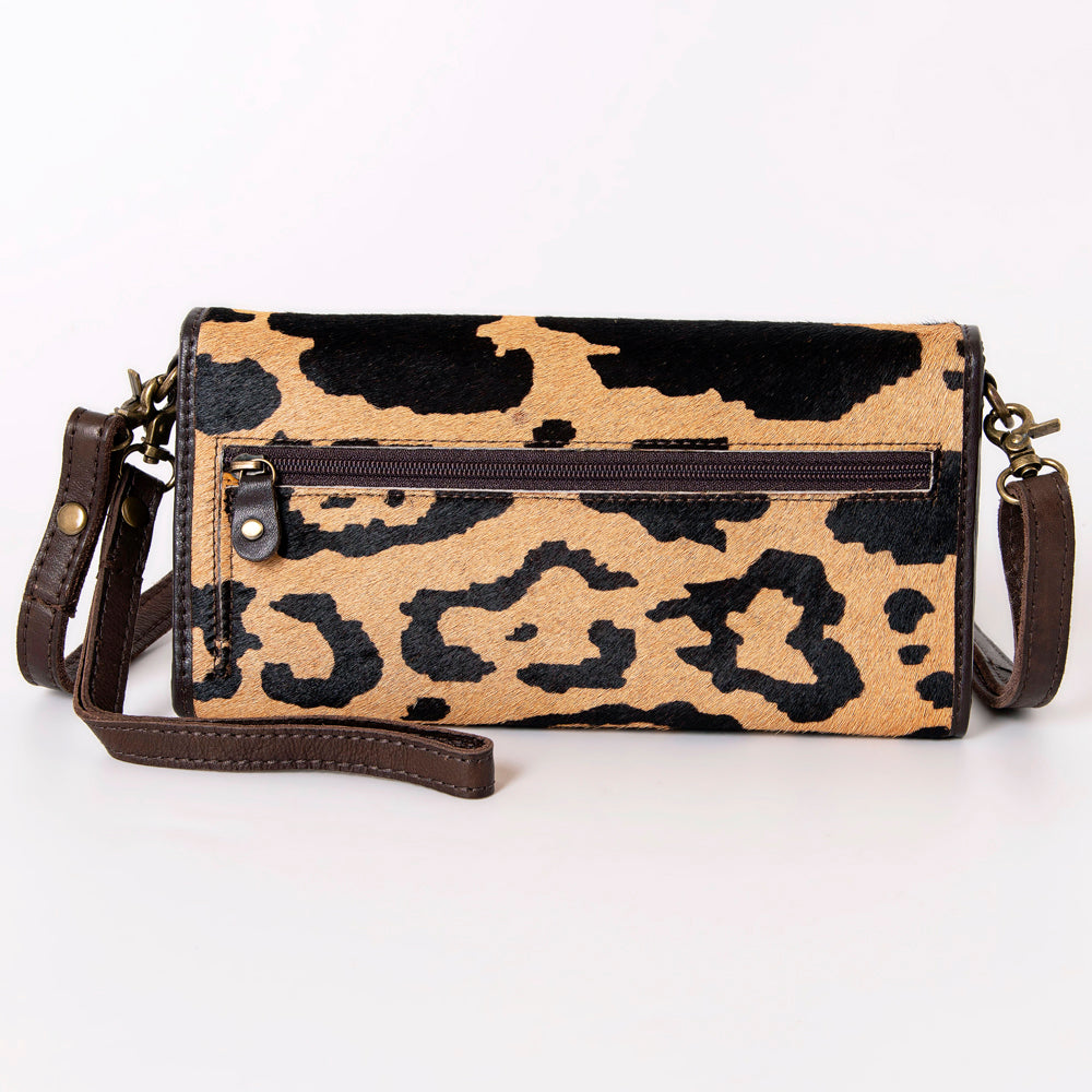 American Darling Hair On Genuine Leather Women Bag Western Handbag Purse