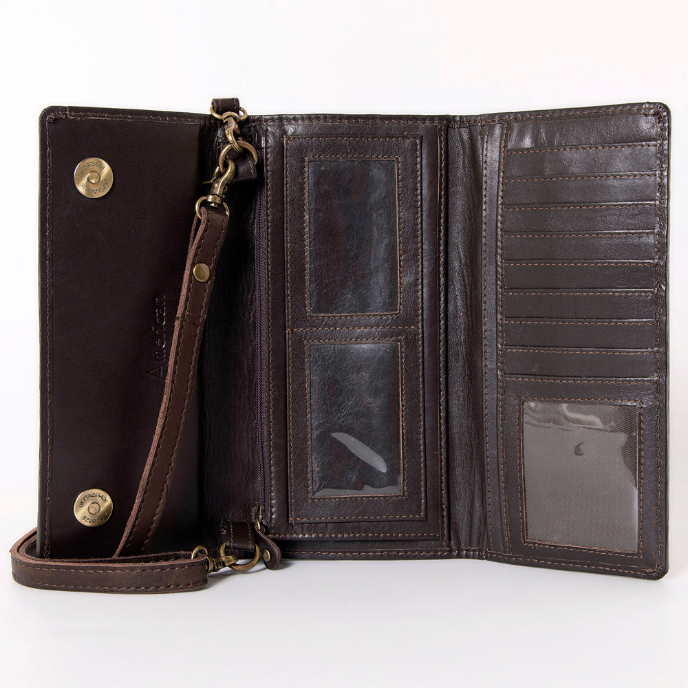 American Darling Hair On Genuine Leather Women Bag Western Handbag Purse