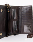 American Darling Hair On Genuine Leather Women Bag Western Handbag Purse