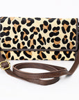 American Darling Hair On Genuine Leather Women Bag Western Handbag Purse