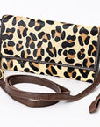 American Darling Hair On Genuine Leather Women Bag Western Handbag Purse