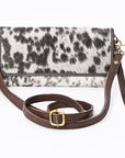 American Darling Hair On Genuine Leather Women Bag Western Handbag Purse