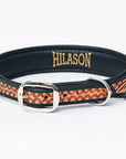 HILASON Western Genuine Leather Heavy Duty Dog Collar Floral Tooled