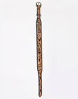 HILASON Western Genuine Leather Heavy Duty Hand Painted Dog Collar