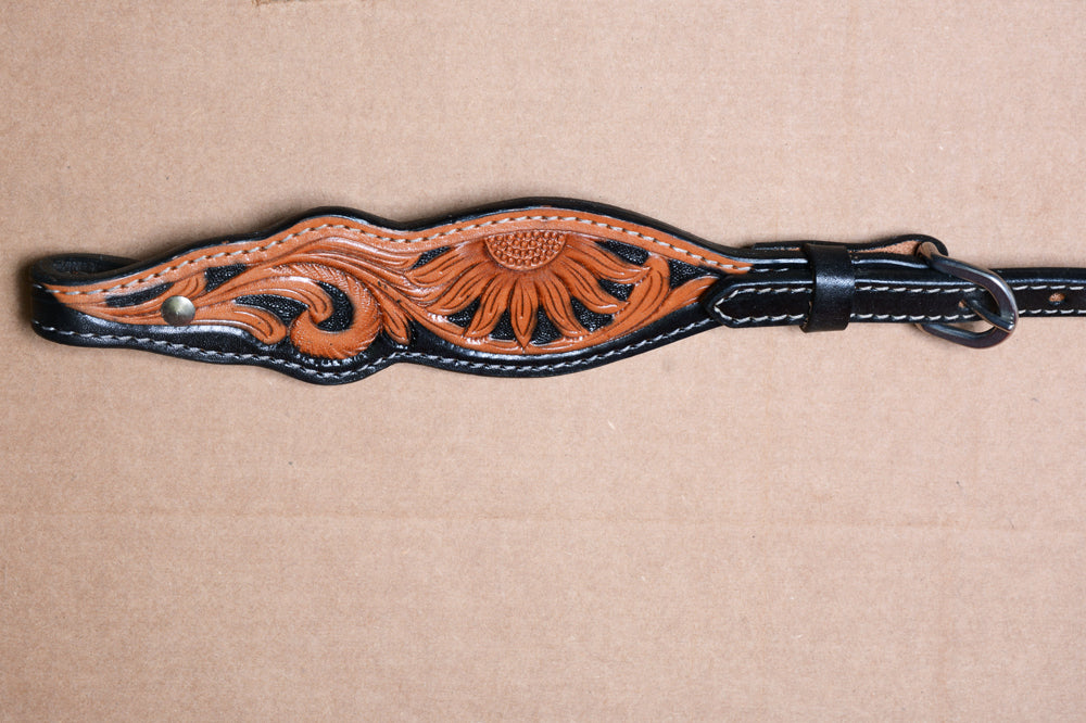 COMFYTACK Western Horse Headstall Breast Collar Tack Genuine American Leather