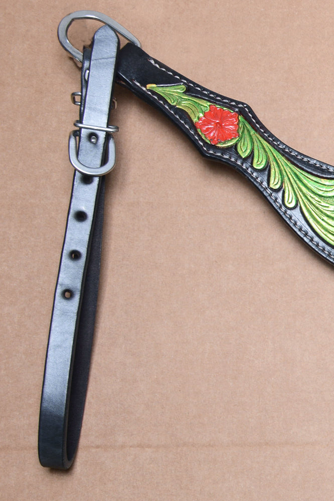 COMFYTACK Western Horse Headstall Breast Collar Tack Genuine American Leather