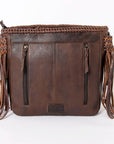 American Darling Hair On Genuine Leather Women Bag Western Handbag Purse