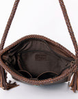 American Darling Hair On Genuine Leather Women Bag Western Handbag Purse