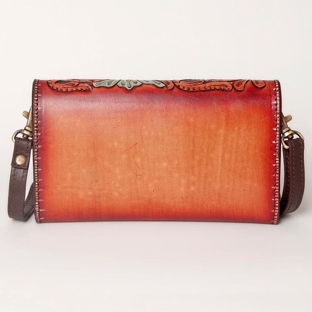 American Darling Hand Tooled Genuine Leather Women Bag Western Handbag Purse