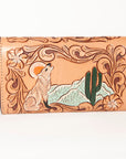 American Darling Hand Tooled Genuine Leather Women Bag Western Handbag Purse
