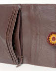 American Darling Hand Tooled Genuine Leather Women Bag Western Handbag Purse