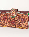 American Darling Hand Tooled Genuine Leather Women Bag Western Handbag Purse