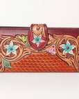 American Darling Hand Tooled Genuine Leather Women Bag Western Handbag Purse