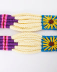 American Darling ADWSX103 Hand braided Wool strand Crossbody Handle Strap For Bags