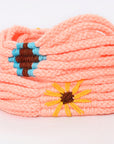 American Darling ADWSX106 Hand braided Wool strand Crossbody Handle Strap For Bags