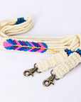 American Darling ADWSX112 Hand braided Wool strand Crossbody Handle Strap For Bags