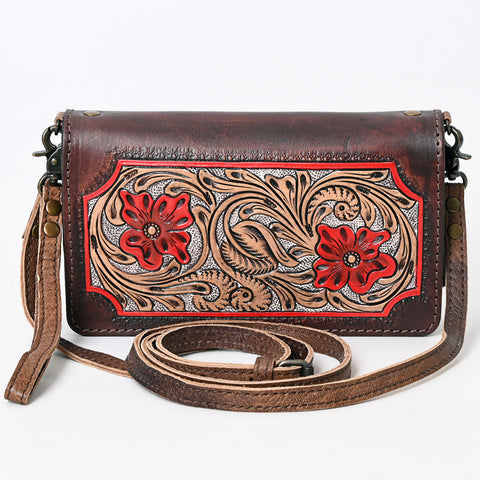 ADBG1080 American Darling Organiser Hand Tooled Genuine Leather women bag western handbag purse