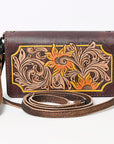 ADBG1082 American Darling Wallet Hand Tooled Genuine Leather women bag western handbag purse