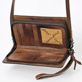 ADBG1082 American Darling Wallet Hand Tooled Genuine Leather women bag western handbag purse