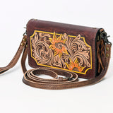 ADBG1080 American Darling Organiser Hand Tooled Genuine Leather women bag western handbag purse