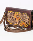 ADBG1082 American Darling Wallet Hand Tooled Genuine Leather women bag western handbag purse